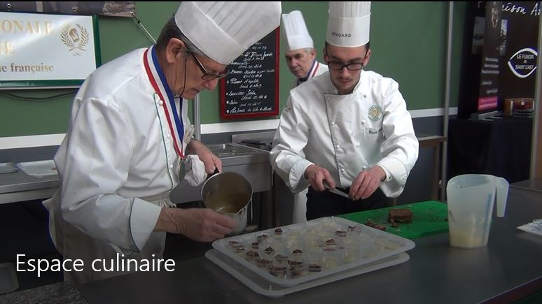 Démonstration des chefs